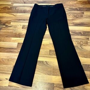 Ann Taylor Black Dress Pants Devin Fit Boot Cut Size 4